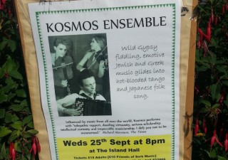 Kosmos Channel Islands tour poster.